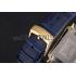 Louis Vuitton Emprise Blue Dial Gold Case Blue Leather Strap  622788