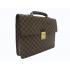 Louis Vuitton Damier Canvas N53026 Brown Briefcase Mens