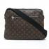 Louis Vuitton Monogram Macassar M40387 Cow Leather Medium Mens Bags Replica