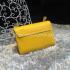 Louis Vuitton Calfskin Handbag Yellow Cross Body Bag Replica