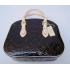 Louis Vuitton Monogram Vernis M93516 Brown Enamel Medium Handbag Replica