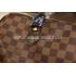 Louis Vuitton Genuine Leather Checker Pattern Brown Handbag Travelling Bag Replica