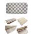 Louis Vuitton Damier Canvas N63072 Beige Canvas Ladies Wallet