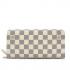 Louis Vuitton Damier Canvas N63072 Beige Canvas Ladies Wallet