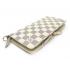 Louis Vuitton Damier Canvas N63072 Beige Canvas Ladies Wallet