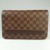 Replica Louis Vuitton Damier Canvas N51993 Brown Canvas Small Wallet