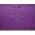 Louis Vuitton EPI Leather M6007K Purple Cow Leather Small Wallet