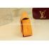 Louis Vuitton Orange Patent Leather Clutch Wallet