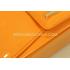 Louis Vuitton Orange Patent Leather Clutch Wallet