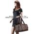 Replica Louis Vuitton Monogram Macassar Weekender Beaubourg MM