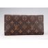 Replica Louis Vuitton Josephine Monogram Long Rouge Wallet