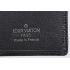 Louis Vuitton Brazza Wallet Black Epi Leather