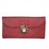 Louis Vuitton Mahina Leather M95550 Red Cow Leather Small Wallet Replica HM07212