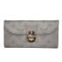 Louis Vuitton Mahina Leather M95550 Grey Small Ladies Wallet