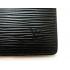 Replica Louis Vuitton EPI Leather M63312 Black Small Ladies Wallet