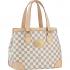 Louis Vuitton Damier Canvas N51207 White Canvas Small Bag Replica