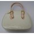 Cheap Louis Vuitton Monogram Vernis M93514 White Medium Ladies Bag