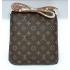 Louis Vuitton Monogram Canvas M51258 Brown Cow Leather Unisex Bag Replica