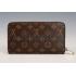 Louis Vuitton Monogram V Motif Zippy Wallet Blue