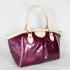 Louis Vuitton Monogram Vernis M40143 Purple Enamel Ladies Handbag