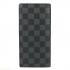 Louis Vuitton Damier Canvas N62665 Grey Small Mens Wallet