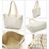 Louis Vuitton Damier Canvas N51261 White Canvas Ladies Bags