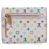 Louis Vuitton Monogram Multicolore M60280 White Small Wallet Replica