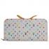 Cheap Cheap Louis Vuitton Monogram Multicolore M93750 White Cow Leather Small Wallet