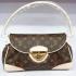 Quality Louis Vuitton Monogram Canvas M40121 Brown Large Cross Body Bag