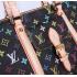 Louis Vuitton Monogram Multicolore M40095 Black Large Ladies