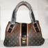 Louis Vuitton Monogram Mirage M95579 Black Cow Leather Large Bags HM08339