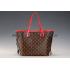 Cheap Louis Vuitton Monogram Totem Neverfull Red