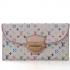 Louis Vuitton Monogram Multicolore M93737 White Small Wallet