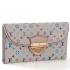 Louis Vuitton Monogram Multicolore M93737 White Small Wallet