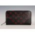 Louis Vuitton Monogram Infrarouge Zippy Wallet Black Replica