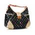 Louis Vuitton Monogram Multicolore M40310 Black Large HandBags