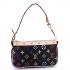 Cheap Louis Vuitton Monogram Multicolore M92648 Black Small Cross Body Bag