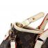 Louis Vuitton Monogram Canvas M41231 White Cow Leather 2way