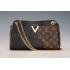 Louis Vuitton Monogram Kimono Shoulder Bag Black