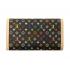 Louis Vuitton Monogram Multicolore M92658 Cow Leather Small Ladies Wallet