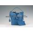 Louis Vuitton New Noe Cuir Nuance Blue Drawstring Bag 607551