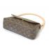 Louis Vuitton Monogram Canvas M51147 Brown Cow Leather Small Bag