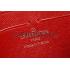 Louis Vuitton Monogram Infrarouge Zippy Wallet Red