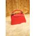 Louis Vuitton Handbag Capucines Red Calfskin