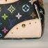 Louis Vuitton Monogram Multicolore M40204 Black Canvas Medium HM09549