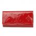 Louis Vuitton Monogram Vernis M91976 Red Enamel key Case