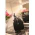 Louis Vuitton Speedy Monogram Black Genuine Leather Handbag