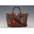 Cheap Louis Vuitton Cassa Tote PM Damier Ebene Canvas Red