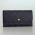 Cheap Louis Vuitton Monogram Empreinte M60258 Black Cow Leather Wallet