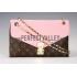 Replica Louis Vuitton Pallas Chain Bag Pink 608249